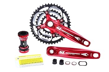 ST（3点） Aerozine X12-SL-A3 Mountain Bike Cycling Triple Crankset/MTB